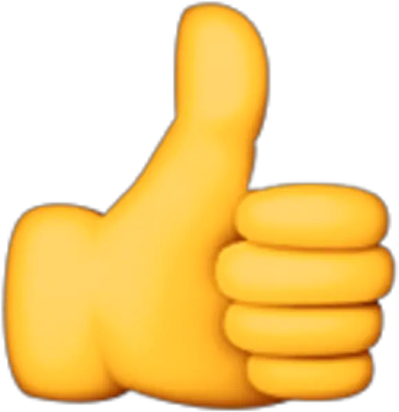 Finger Up Emoji Clipart Explore Png