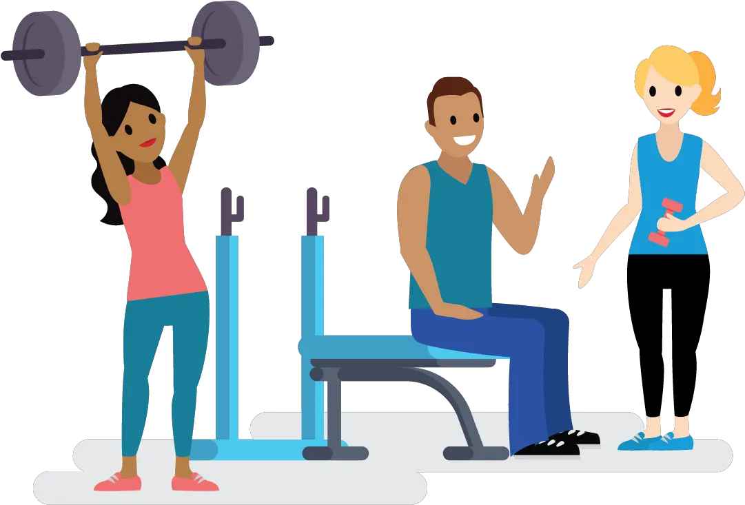 Salesforcelandians Lifting Weights Clipart Full Size Portable Network Graphics Png Weights Png