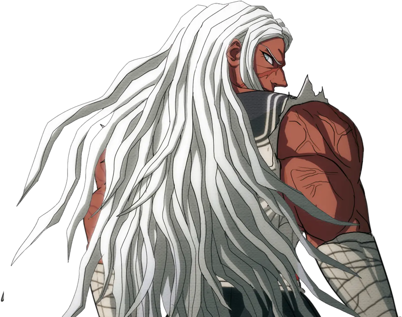 Download Danganronpa V3 Bonus Mode Sakura Ogami Sprite Png Danganronpa Transparent