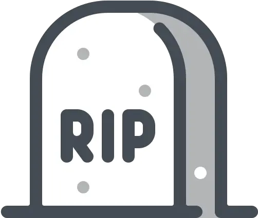 Tombstone Halloween Vector Icons Free Download In Svg Png Solid Rip Icon