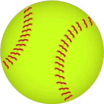 Cartoon Transparent Png Clipart Free Color Is A Softball Softball Png