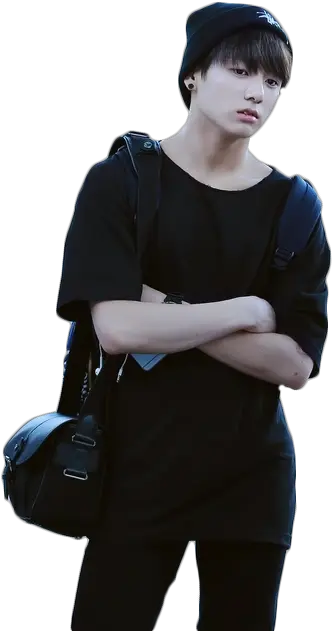 Png Jungkook 2 Image Jungkook Black Clothes Jungkook Png