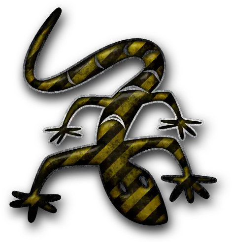 Download Lizardpngtransparentimagestransparent Striped Reptile Yellow Black Png Grunge Background Png