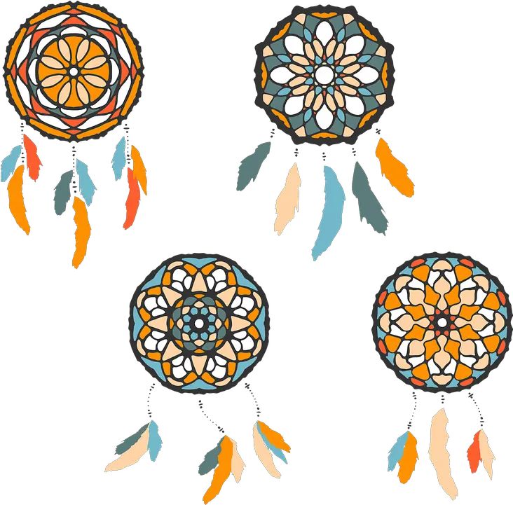Dreamcatcher Abstract Orange Free Vector Graphic On Pixabay Dream Catcher Abstract Png Dream Catcher Png