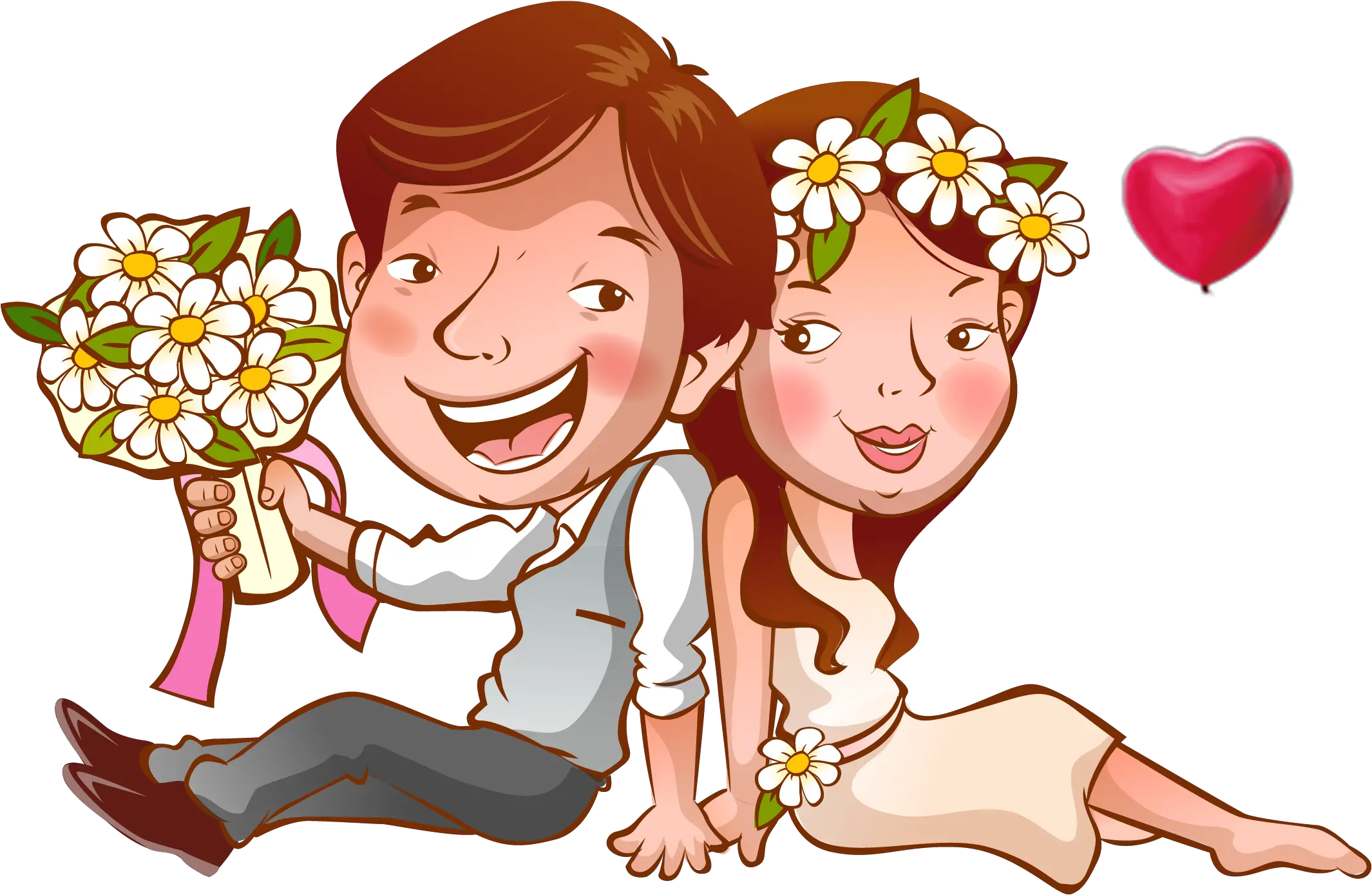 Happy Couple Png Wedding Invitation Template Cartoon Casa Png