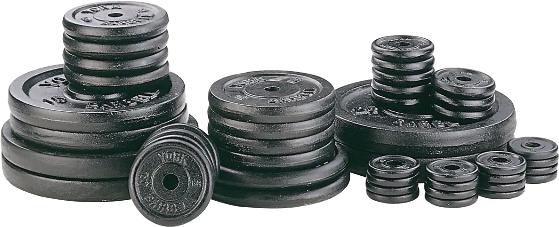Weight Plates Transparent Png All York Cast Iron Weights For Sale Plates Png