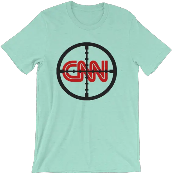 Mens Unisex Short Sleeve T Png Cnn Fake News Logo