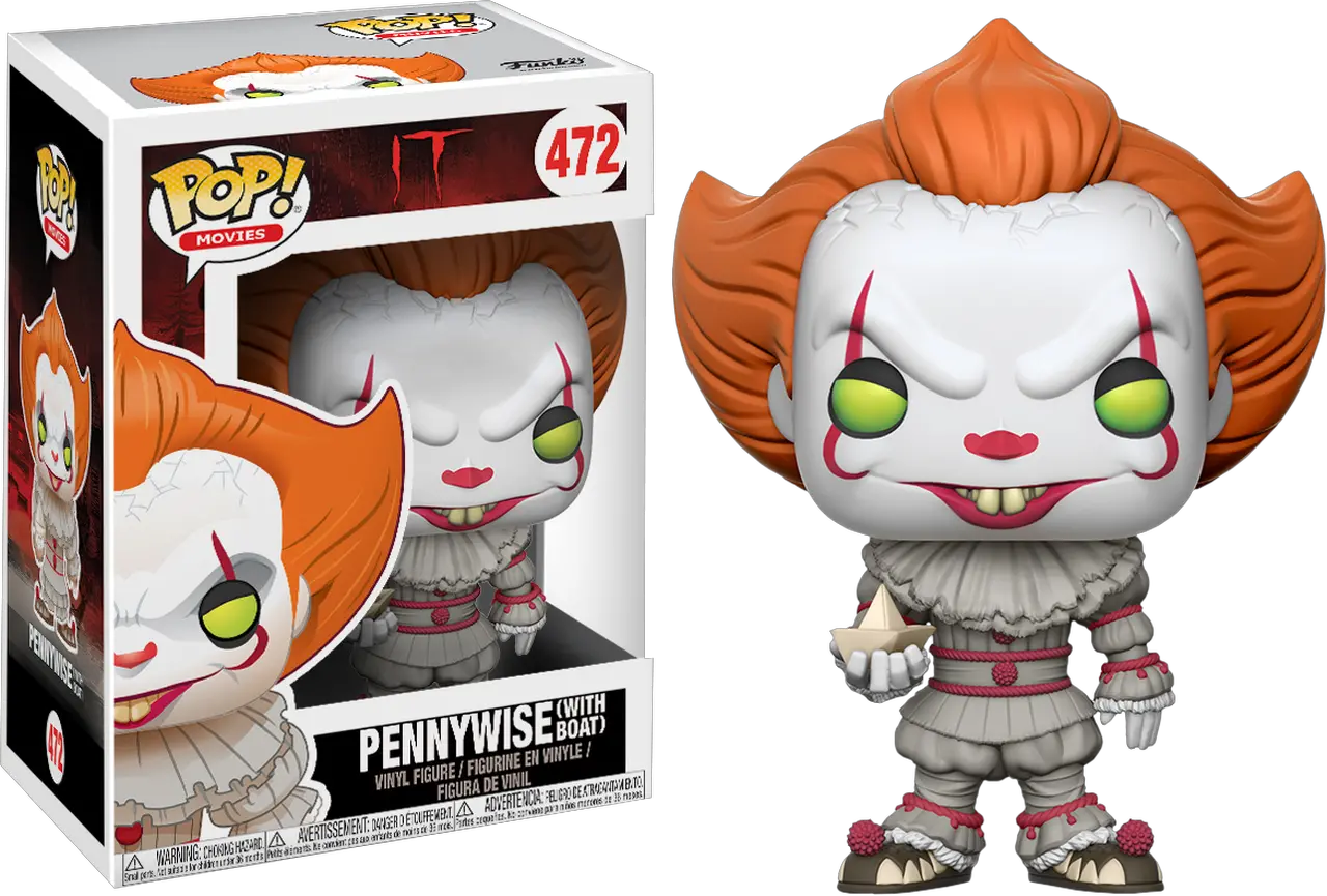 It All It Pop Figures Png Pennywise Transparent