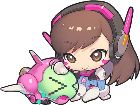 Kingu0027s Row Times Kingsrowtimes Twitter Cute Dva Sprays Png Overwatch Headshot Icon