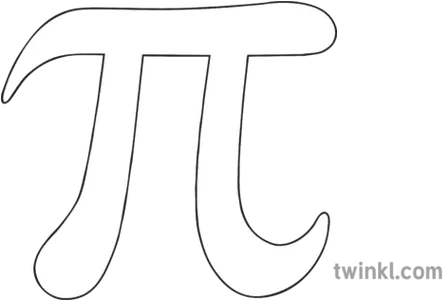 Pi Symbol Maths Secondary Bw Rgb Illustration Twinkl Dot Png Pi Symbol Png