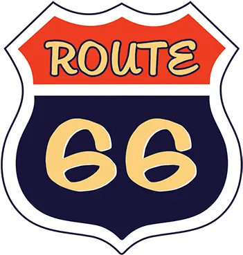 Hustinu0027s Route 66 Vertical Png Route 66 Logo