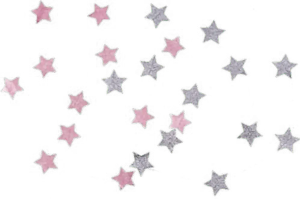 Download Stars Pink Tumblr Sweet Star Glitter Png Glitter Stars Png