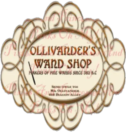 Ollivander Logo Decorative Png Ollivanders Logo