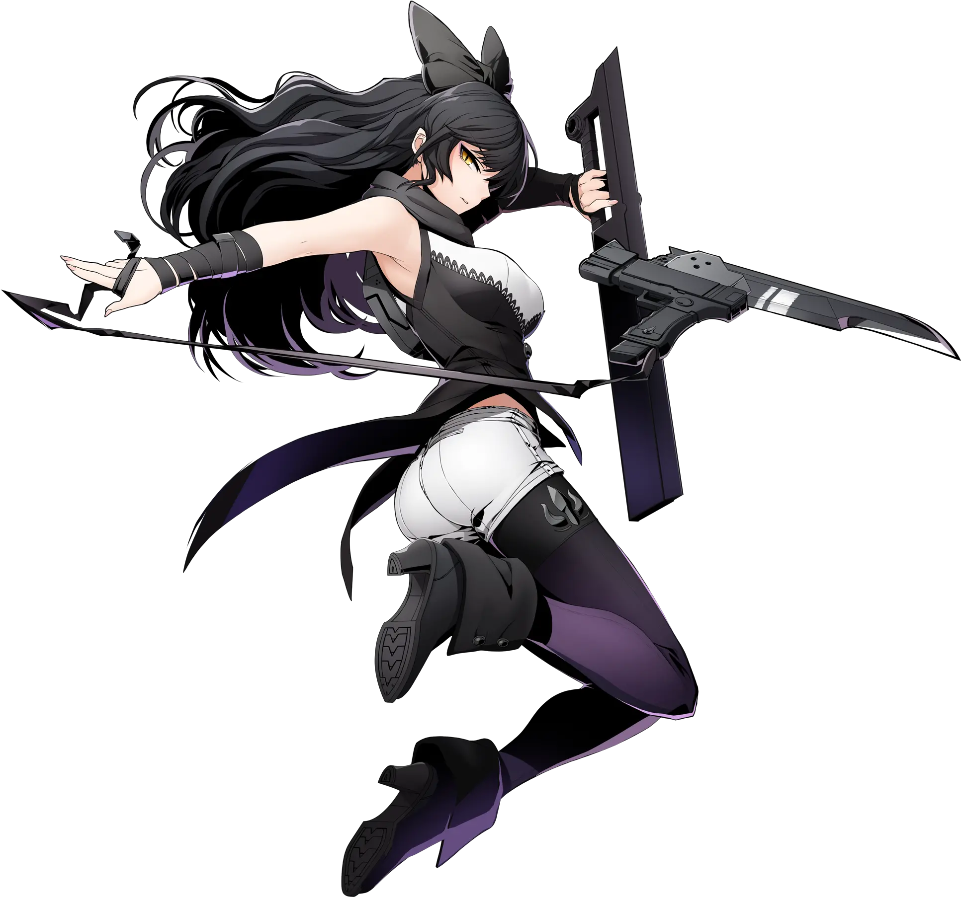 Blake Belladonna Blazblue Cross Tag Battle Blake Png Rwby Png