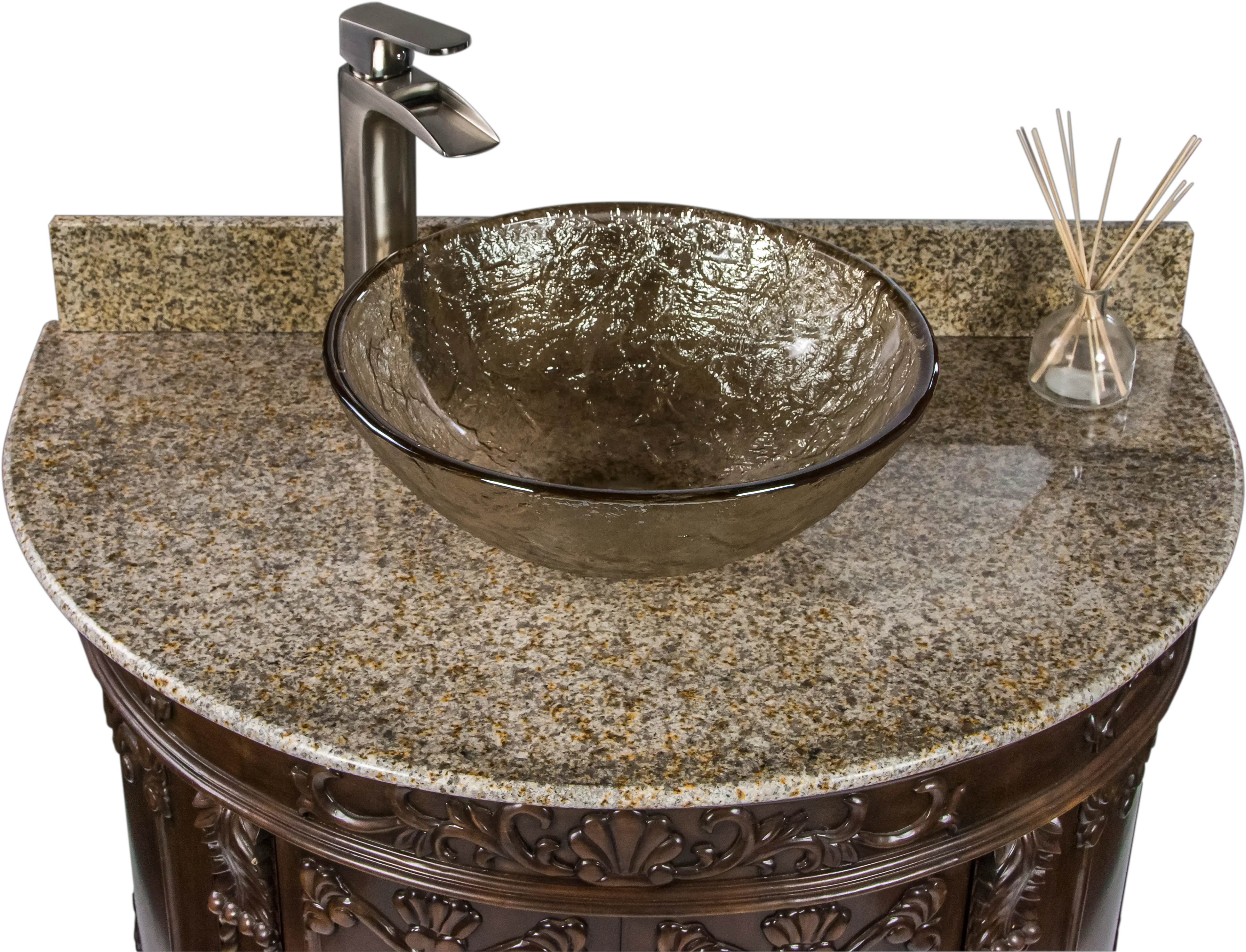 Semi Circle Vanity U0026 Sink Package Png