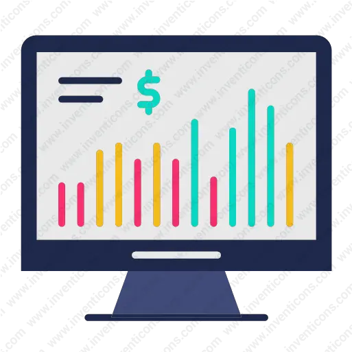 Download Stock Market Vector Icon Inventicons Statistical Graphics Png Stock Market Icon