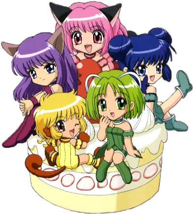 Download Hd Mew Transparent Mint Aesthetic Anime Png Tokyo Mew Mew Icon Render Mint Transparent