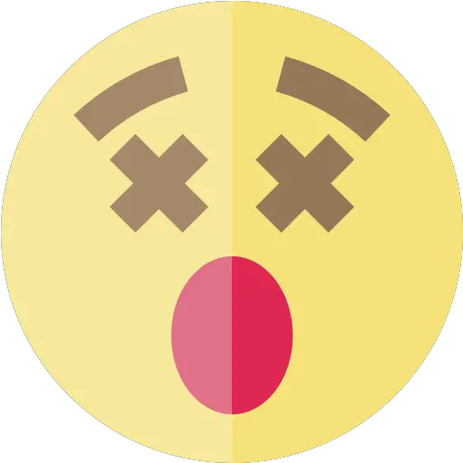 Emoticons Emoji Shocked Feelings Smileys Icon Drunk Skull Png Shocked Emoji Png