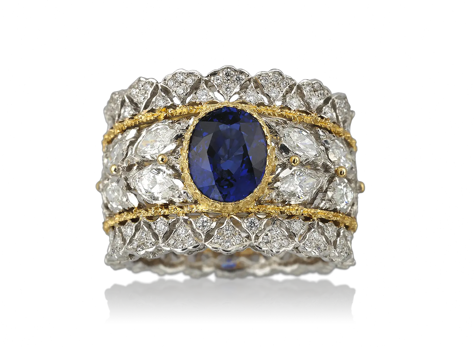 Anello Zaffirou4762png Buccellati Official Mario Buccellati Anelli Prezzi Bling Png