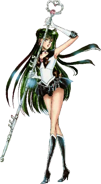 At The Gates Sailor Pluto Time Staff Png Pluto Transparent