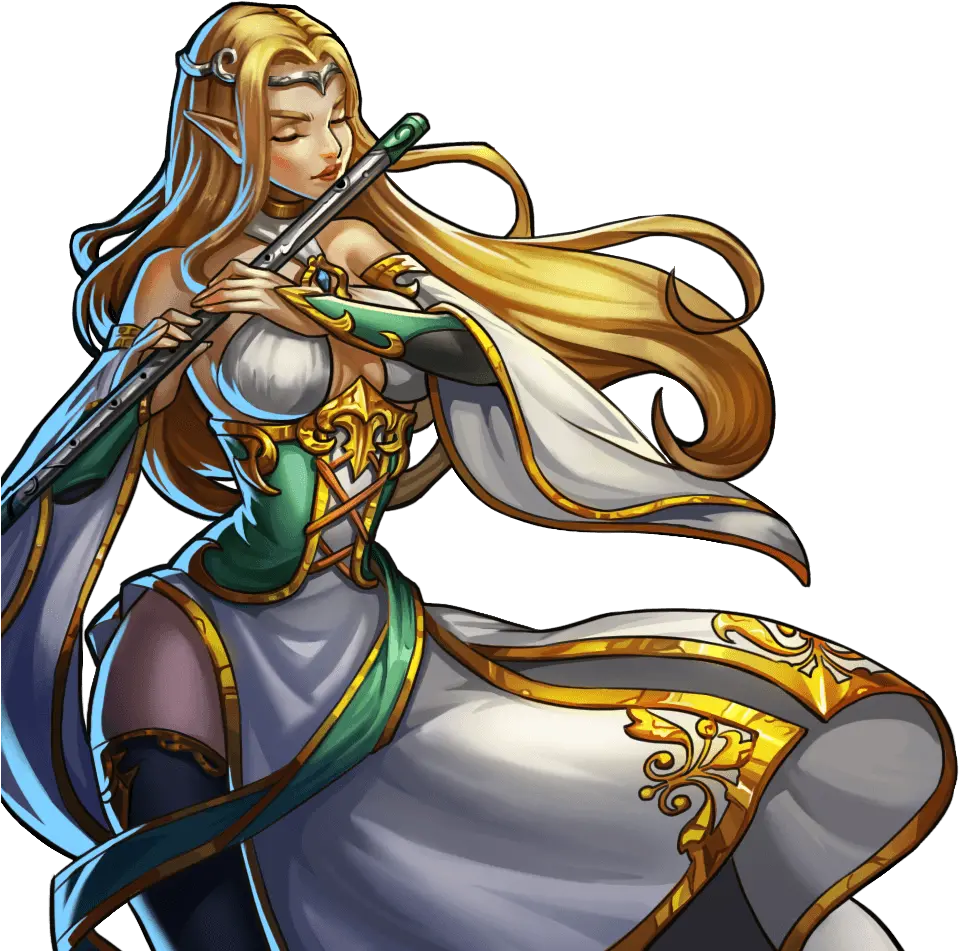 Download Elven Bard Gems Of War Elf Png Bard Png