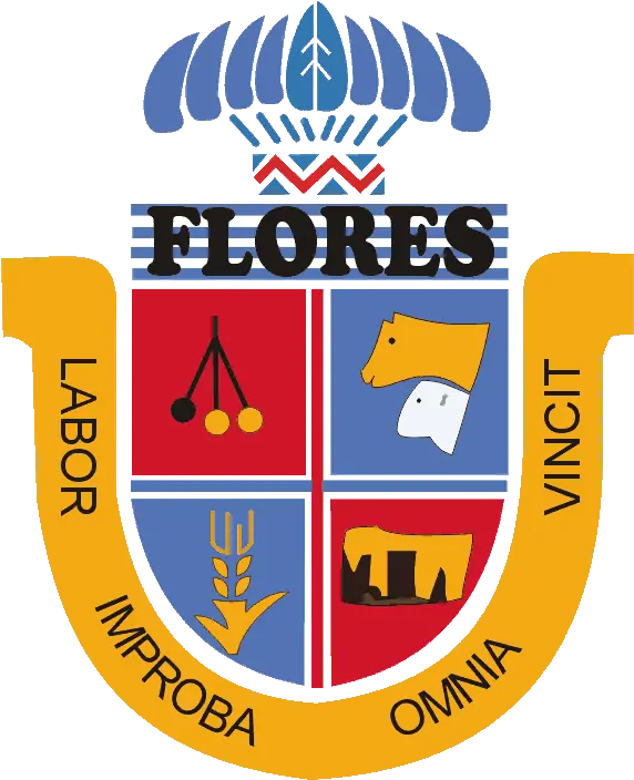 Berkascoat Of Arms Flores Departmentpng Wikipedia Escudo Del Departamento De Flores Flores Png