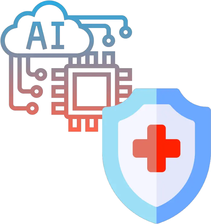 Ai U0026 Healthcare Focus Chipset Icon Png Hospital Icon Vector