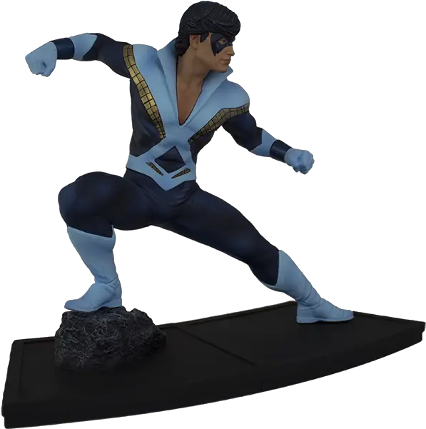 The New Teen Titans Nightwing Statue New Teen Titans Nightwing Figure Png Dick Grayson Icon