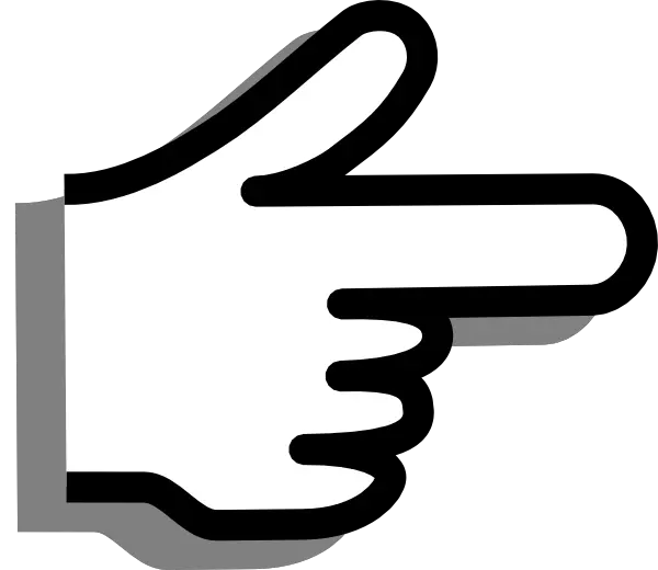 Download Hd Cartoon Pointing Finger Png Finger Pointing Gif Png Pointing Finger Transparent