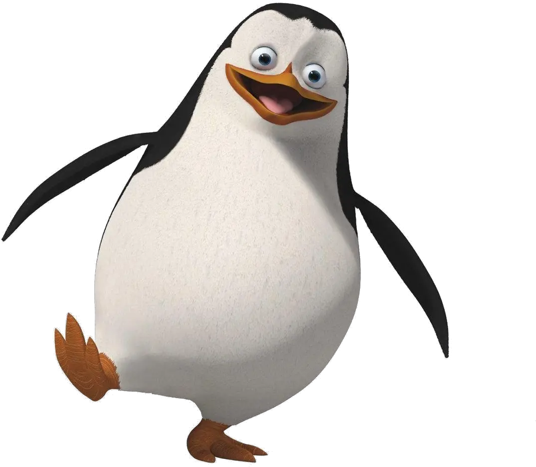 Cartoon Characters Madagascar And Shrek Png Retarded Penguin From Madagascar Donkey Shrek Png