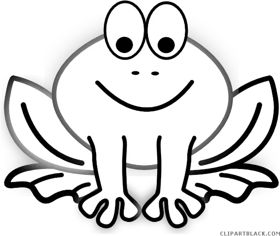 Download Black And White Frog Clipart Outline Frog Clipart Black And White Png Frog Clipart Png