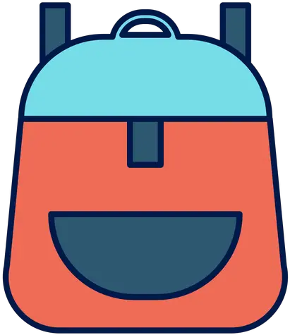 School Backpack Icon Mochila Ilustracion Png Backpack Icon Png