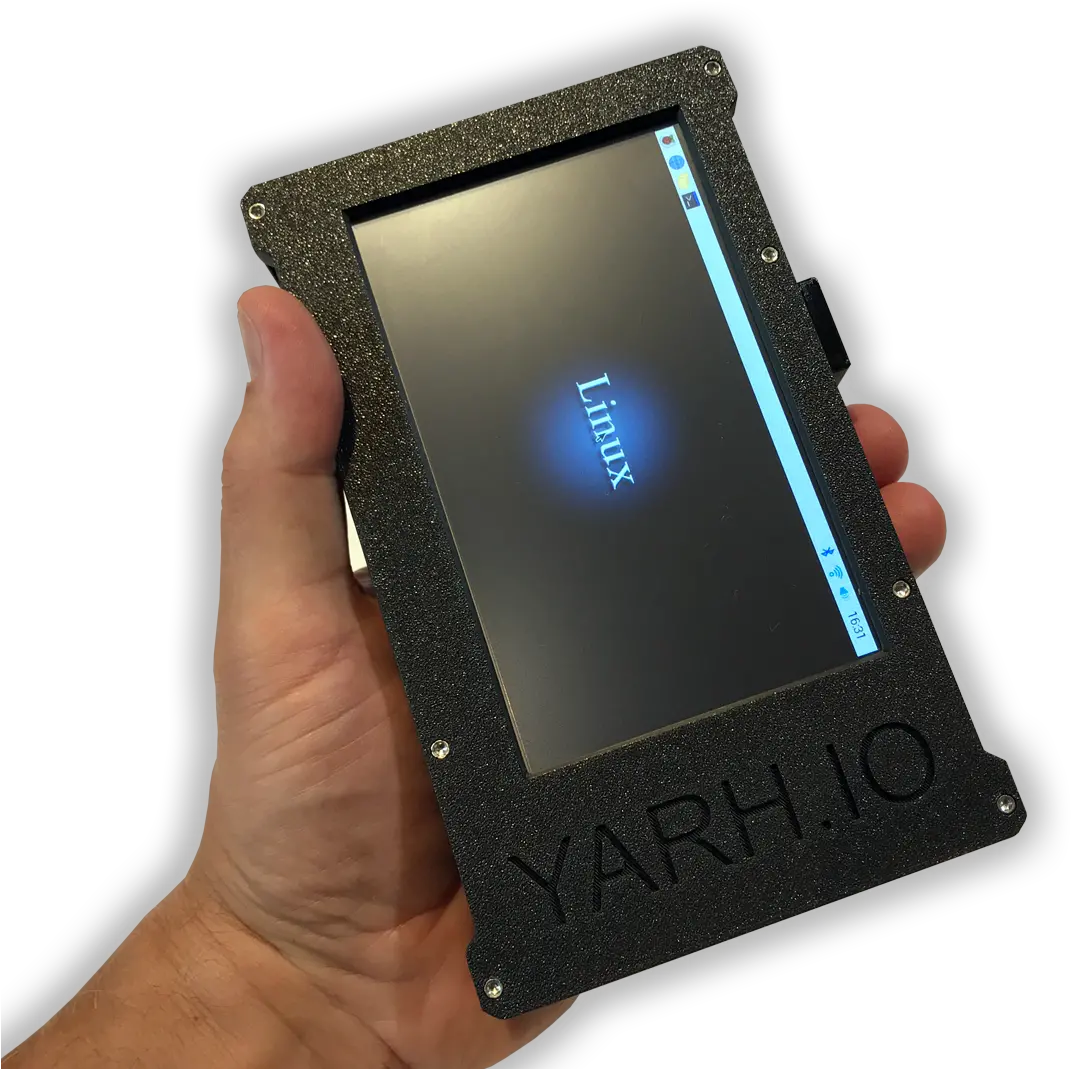 Yarhio Mki Raspberry Pi 3b Hackable Linux Handheld Portable Png Ps Vita Blinking Battery Icon