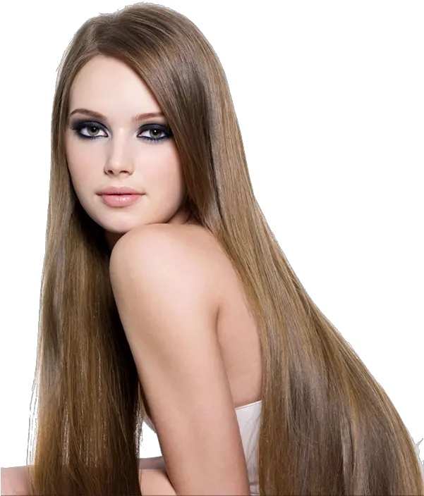 Girl With Straight Long Hair Full Size Png Download Seekpng Girl With Straight Long Hair Women Hair Png