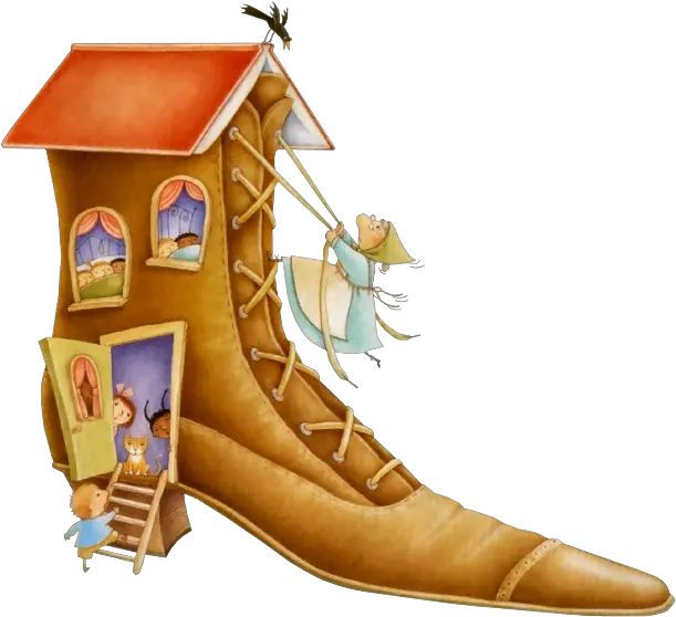 Download House Boots Transparent Cartoon Boot House Png Shoe House Cartoon Png Cartoon House Png