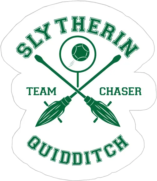 Slytherin Quidditch Chaser Hogwarts Harrypotter Freetoe Gryffindor Team Seeker Png Slytherin Png