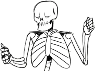 Spooky Duane By Thehumancopier Fur Affinity Dot Net Skeleton Duane Png Skeleton Gif Transparent