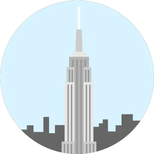 Empire State Building Free Monuments Icons Empire State Icono Png Nyc Skyline Icon