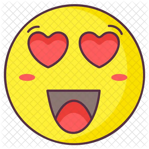 Love Blush Emoji Icon Of Colored Happy Png Blush Emoji Png