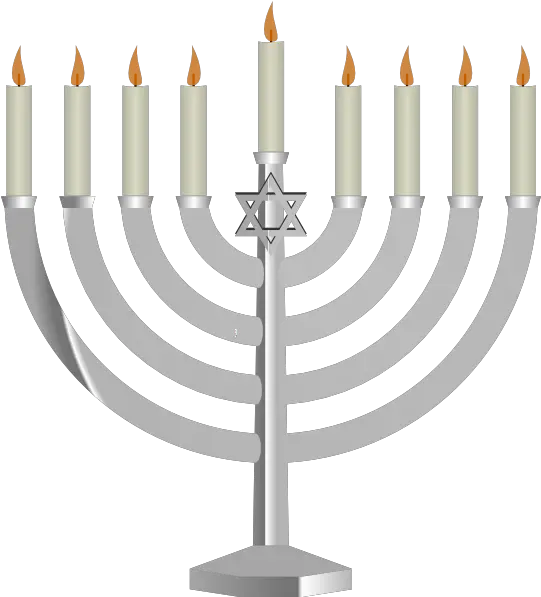 Menorah Hanukkah Candle Holder For 540x596 Clip Art Transparent Background Menorah Png Menorah Png