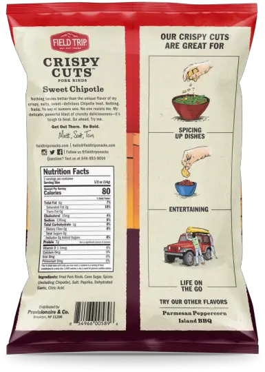 Sweet Chipotle Crispy Cuts 1 Oz Bag Crispy Cuts Pork Rinds Png Chipotle Png