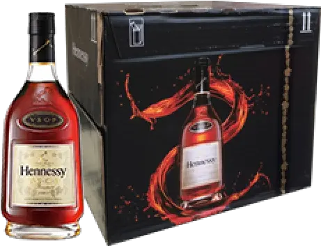 Hennessy Vsop 700ml X 6 Bottles Online Grocery Hennessy Vsop Carton Png Hennessy Bottle Png