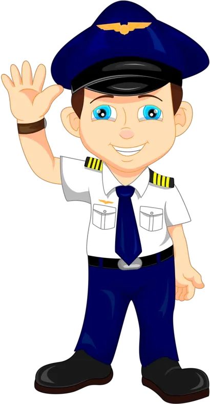 Download Pilot Clipart Png Image With Imagenes De Profesiones Animadas Pilot Png