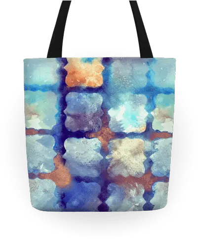 Watercolor Rainbow Texture Pattern Totes Lookhuman Tote Bag Png Watercolor Texture Png