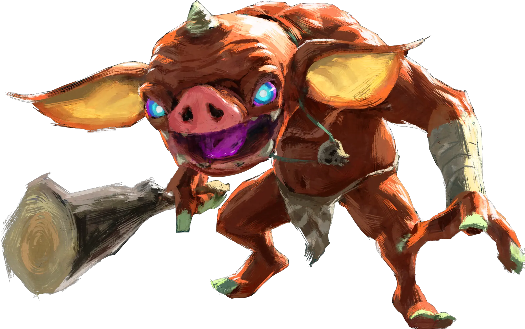 Download Bokoblin Wii U Png Zelda Monster Zelda Breath Of The Wild Bokoblin Wii U Png