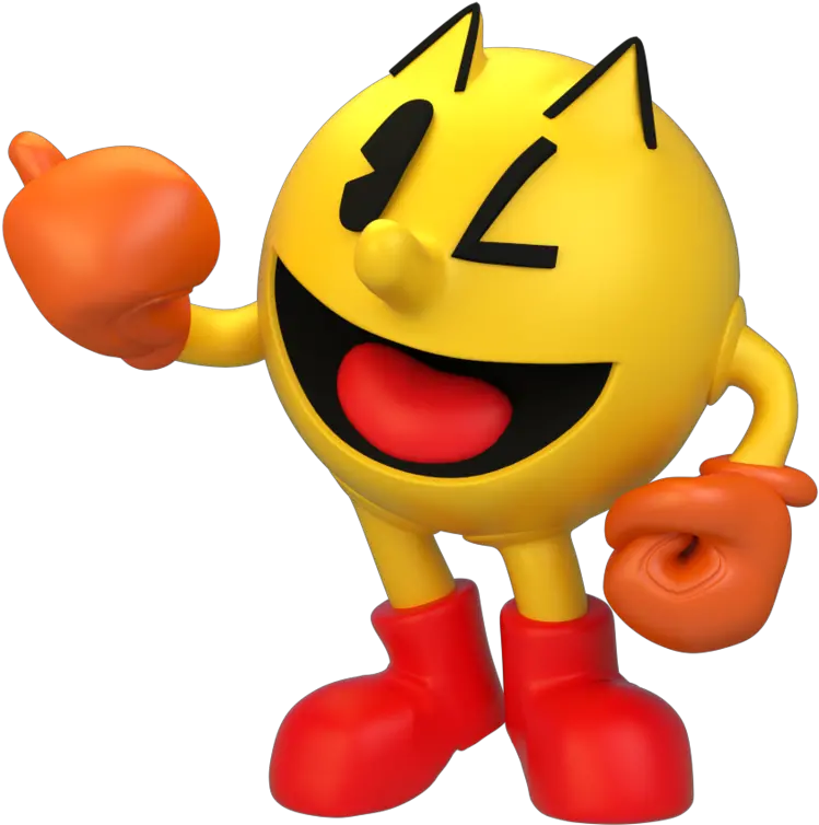 Download Smash For 3ds Pacman Smiley Bros Hq Png Image Super Smash Bros Pac Man Pac Man Transparent Background