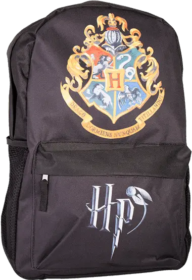 Hogwarts Crest Png Hogwarts Crest Backpack Harry Potter Harry Potter Backpack With Transparent Hogwarts Logo Png