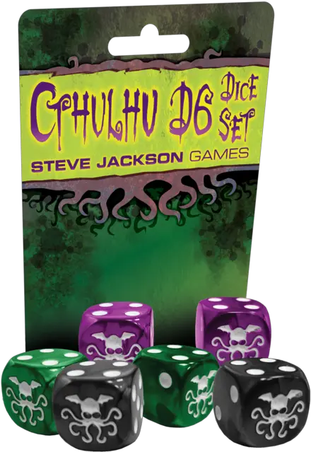 Cthulhu D6 Dice Set Solid Png Cthulhu Icon Png