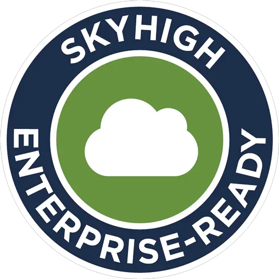 Nist Cybersecurity Framework Certification Nist Csf Tiers Skyhigh Enterprise Ready Logo Png Nist Certification Services Icon