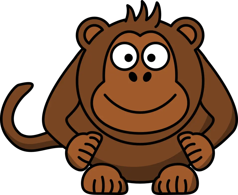 Library Of Cross River Gorilla Banner Freeuse Stock Png Cartoon Animals Clipart Gorilla Transparent